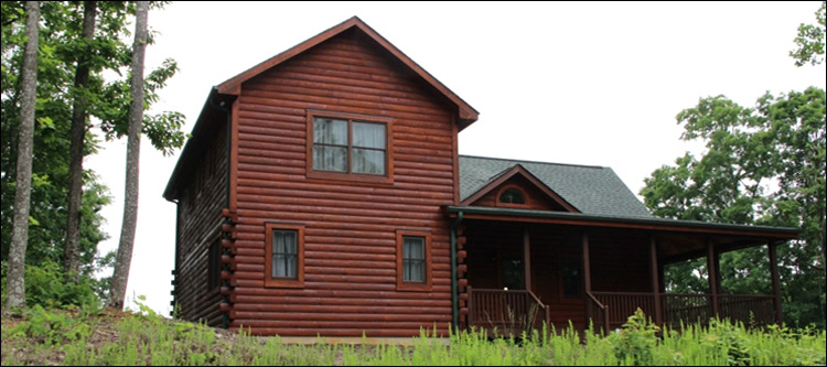 Professional Log Home Borate Application  Marshall County, Kentucky